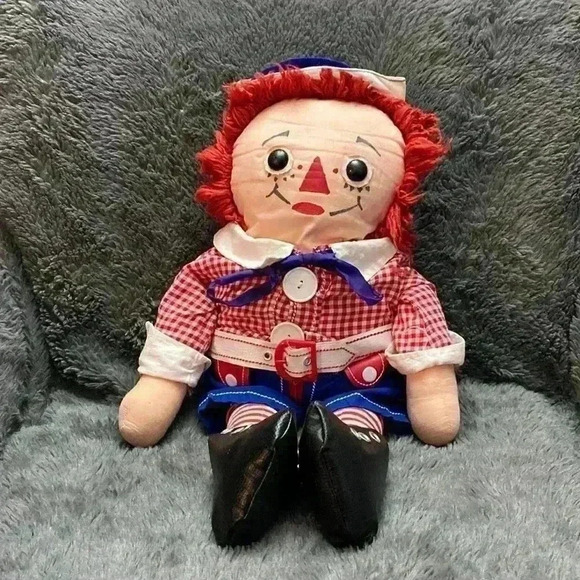 Vintage Raggedy  Andy Teach and Play Doll - Picture 1 of 16
